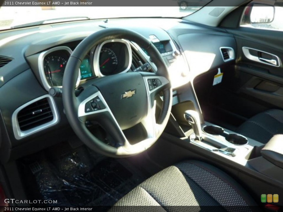Jet Black Interior Photo for the 2011 Chevrolet Equinox LT AWD #37965708