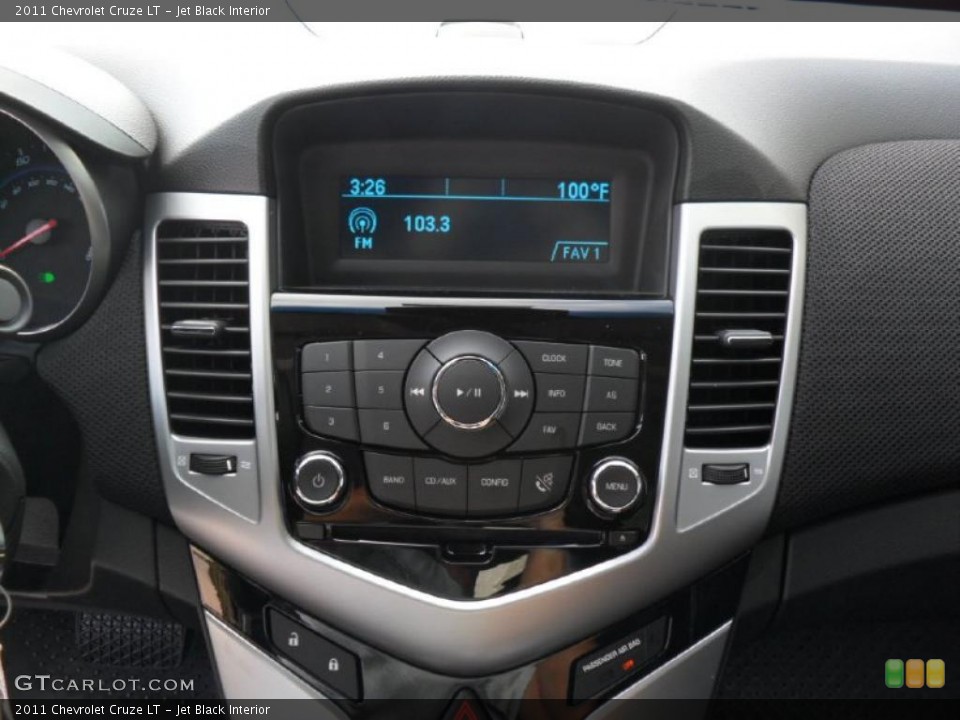 Jet Black Interior Controls for the 2011 Chevrolet Cruze LT #37966460