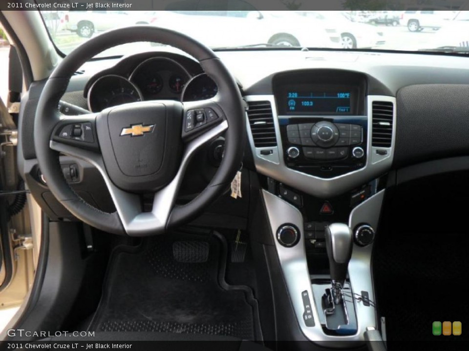 Jet Black Interior Dashboard for the 2011 Chevrolet Cruze LT #37966524