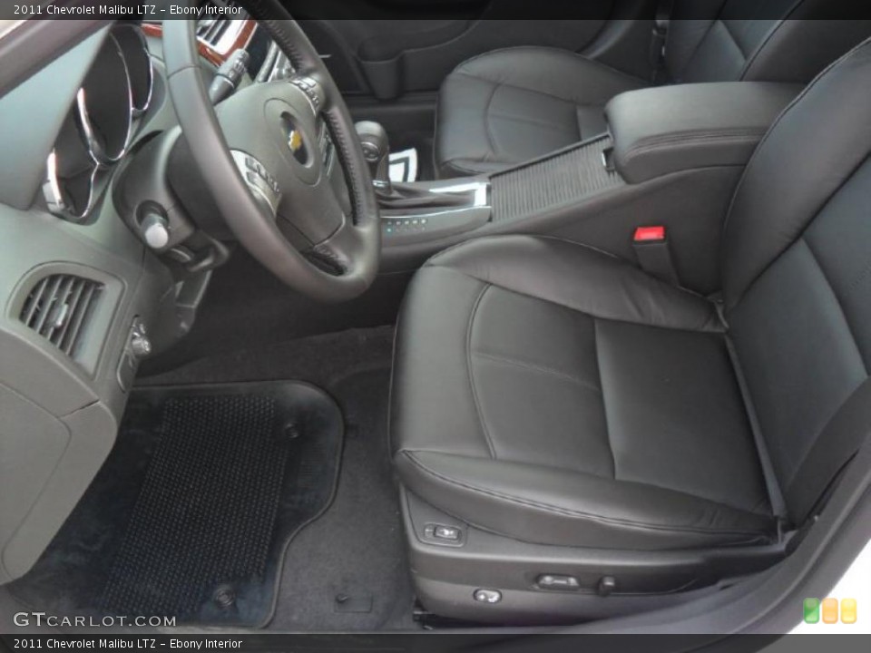 Ebony Interior Photo for the 2011 Chevrolet Malibu LTZ #37966792
