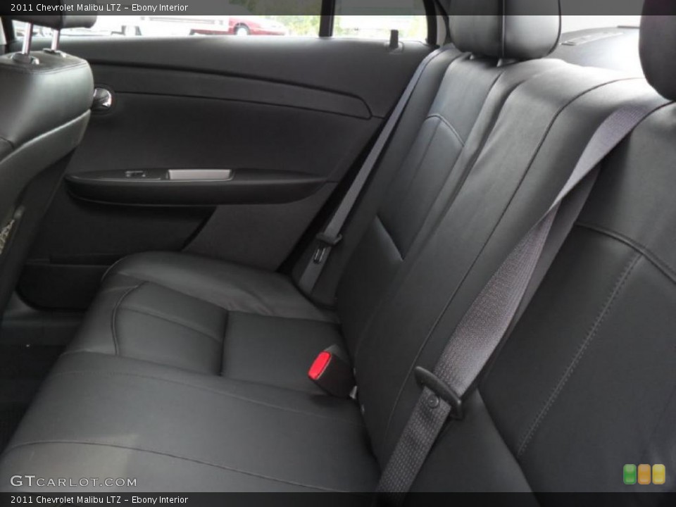 Ebony Interior Photo for the 2011 Chevrolet Malibu LTZ #37966908