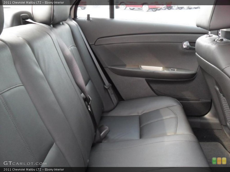 Ebony Interior Photo for the 2011 Chevrolet Malibu LTZ #37966976