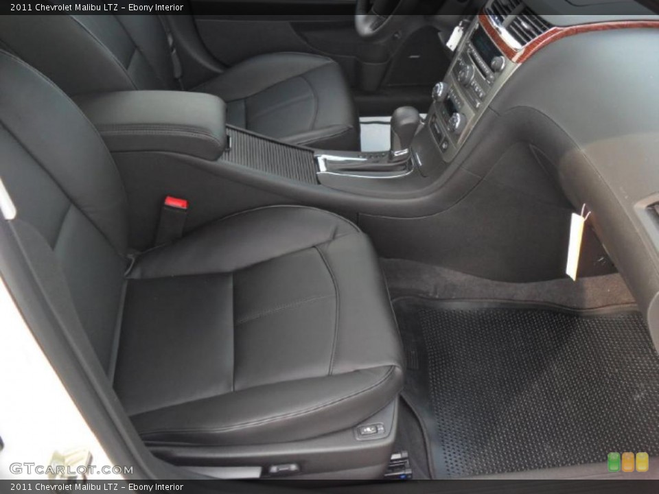 Ebony Interior Photo for the 2011 Chevrolet Malibu LTZ #37966992
