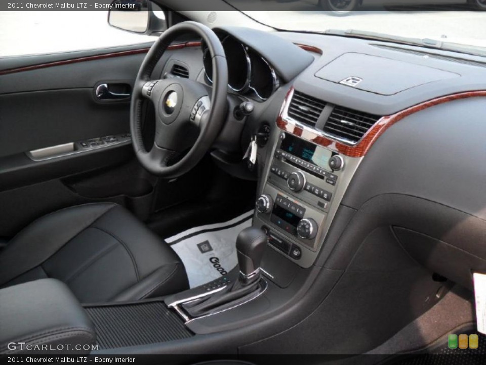 Ebony Interior Photo for the 2011 Chevrolet Malibu LTZ #37967040