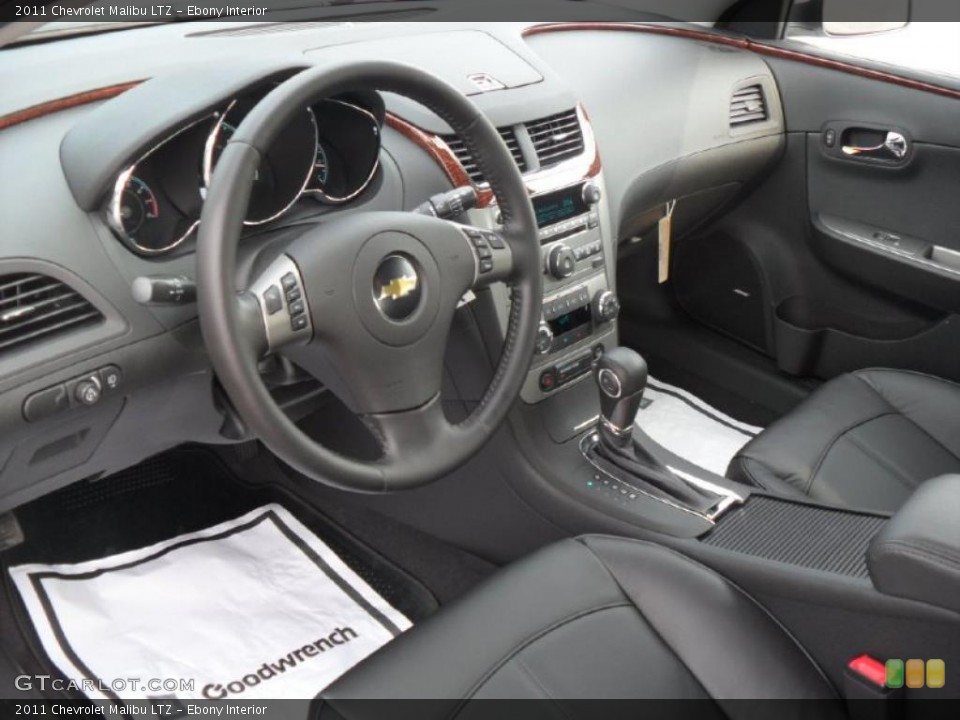 Ebony Interior Photo for the 2011 Chevrolet Malibu LTZ #37967096