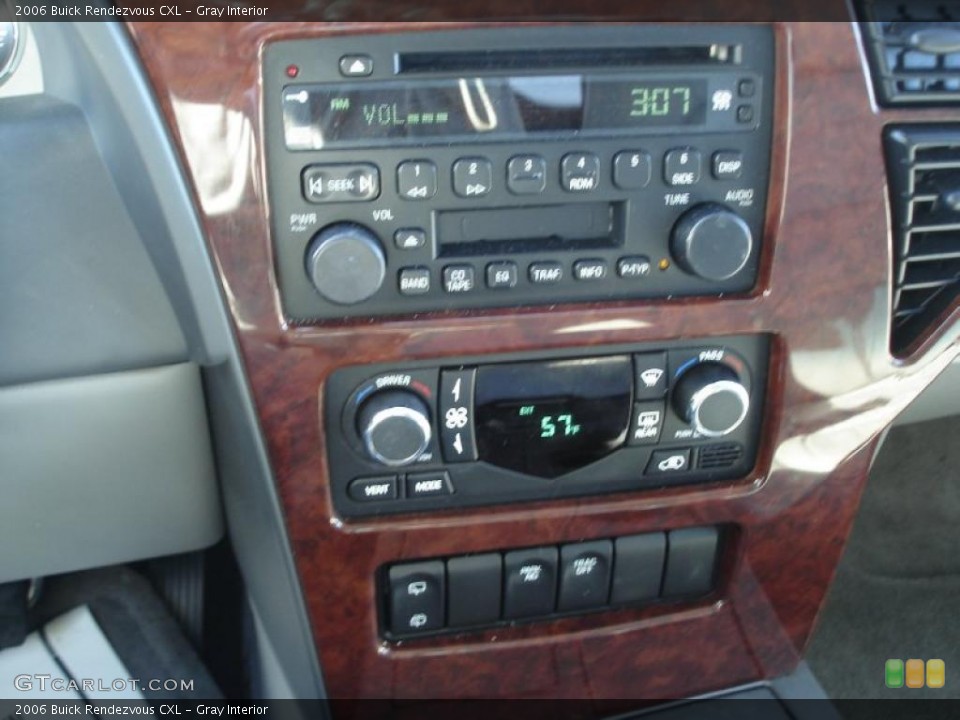 Gray Interior Controls for the 2006 Buick Rendezvous CXL #37967740