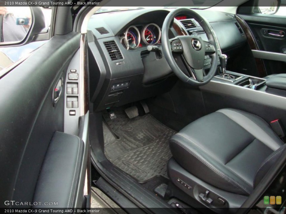 Black Interior Photo for the 2010 Mazda CX-9 Grand Touring AWD #37968004