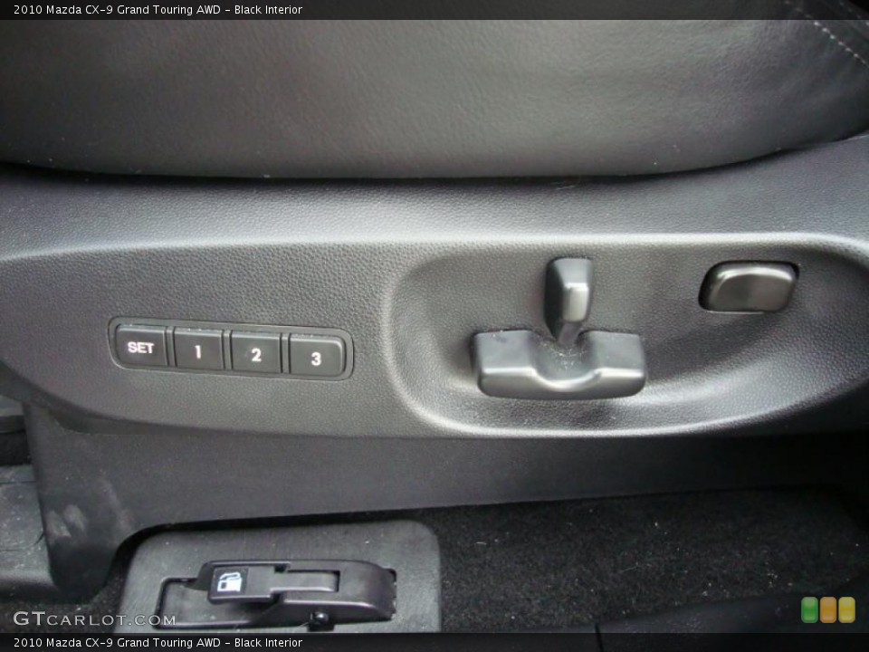 Black Interior Controls for the 2010 Mazda CX-9 Grand Touring AWD #37968068