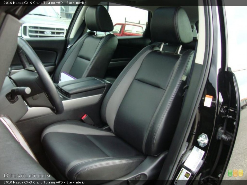 Black Interior Photo for the 2010 Mazda CX-9 Grand Touring AWD #37968084