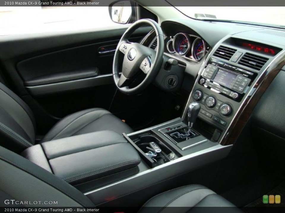 Black Interior Photo for the 2010 Mazda CX-9 Grand Touring AWD #37968116