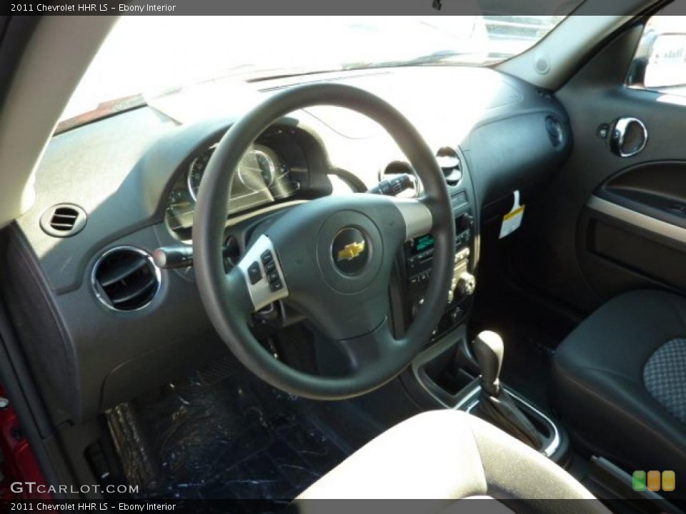 Ebony Interior Photo for the 2011 Chevrolet HHR LS #37968140