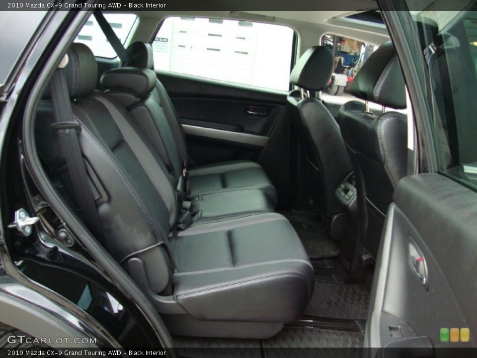 Black Interior Photo for the 2010 Mazda CX-9 Grand Touring AWD #37968192