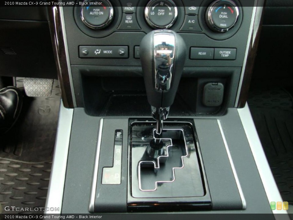 Black Interior Transmission for the 2010 Mazda CX-9 Grand Touring AWD #37968548
