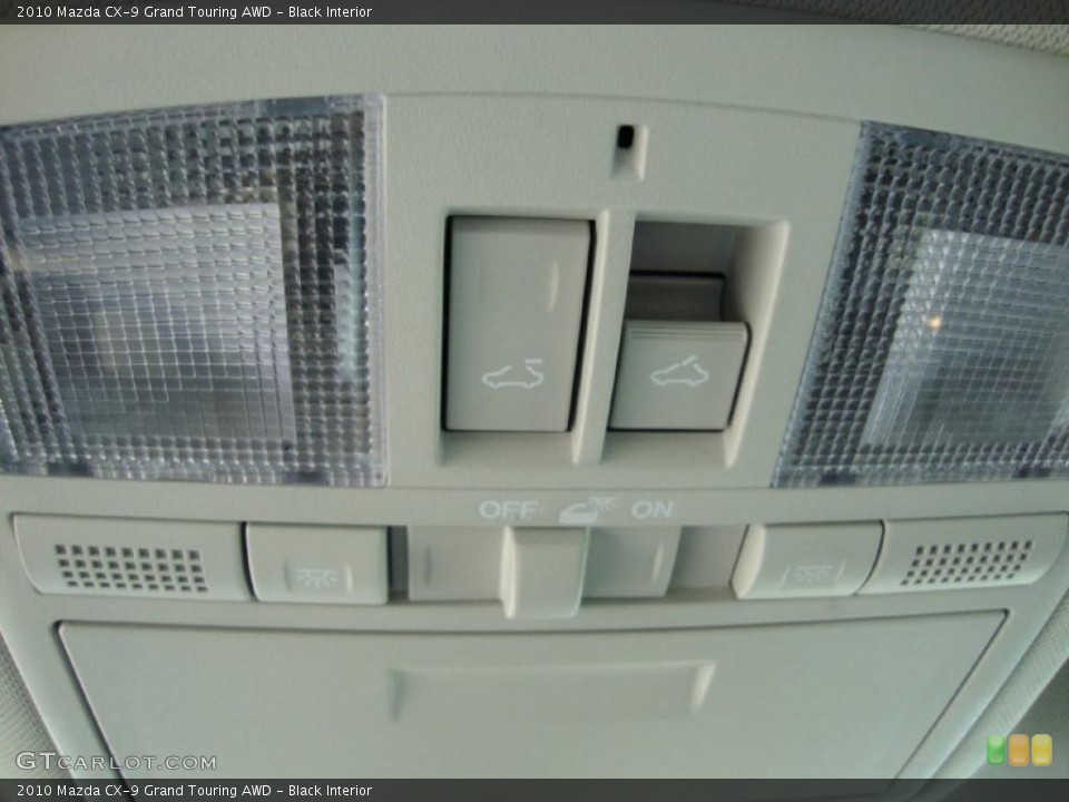 Black Interior Controls for the 2010 Mazda CX-9 Grand Touring AWD #37968564