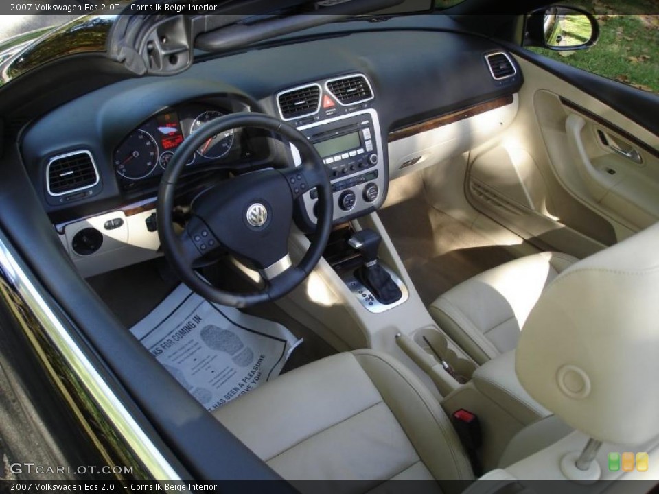 Cornsilk Beige Interior Photo for the 2007 Volkswagen Eos 2.0T #37968636