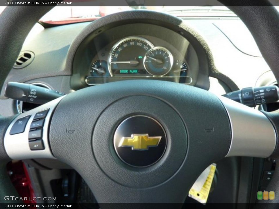 Ebony Interior Controls for the 2011 Chevrolet HHR LS #37968852