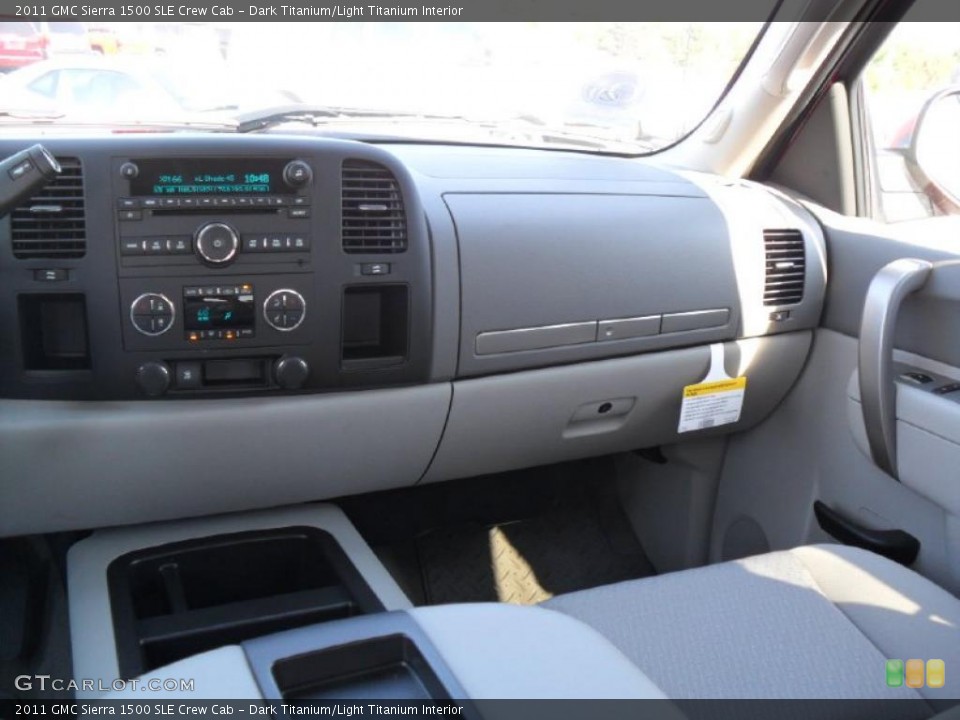 Dark Titanium/Light Titanium Interior Dashboard for the 2011 GMC Sierra 1500 SLE Crew Cab #37968892