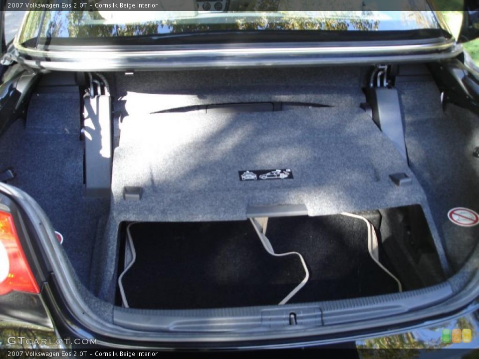 Cornsilk Beige Interior Trunk for the 2007 Volkswagen Eos 2.0T #37968976