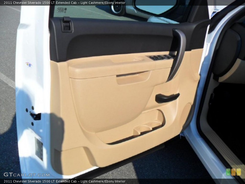Light Cashmere/Ebony Interior Photo for the 2011 Chevrolet Silverado 1500 LT Extended Cab #37970660