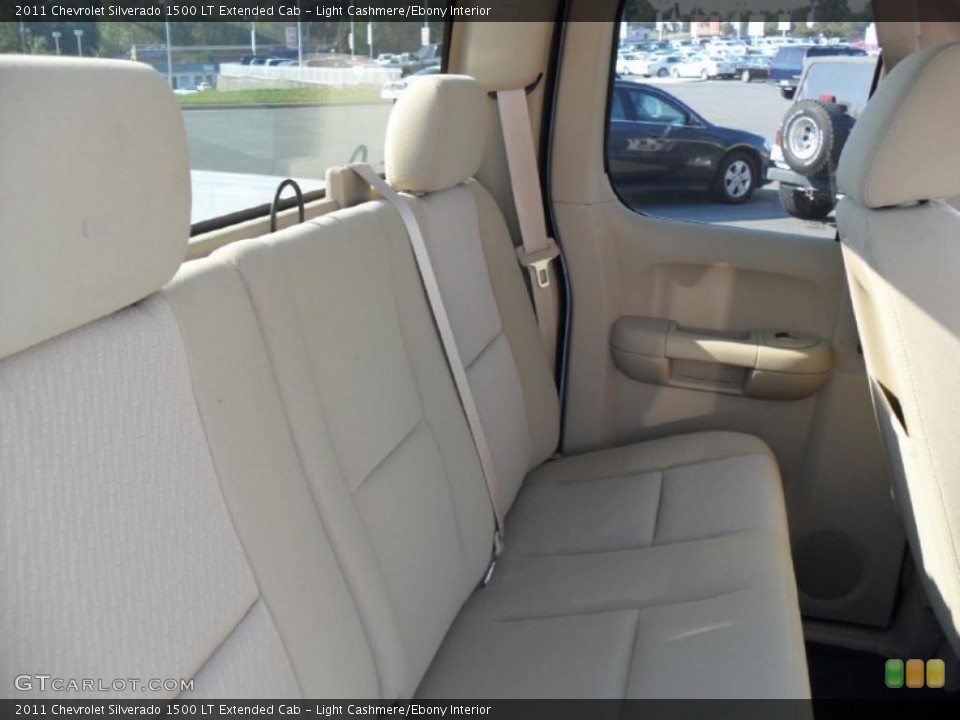 Light Cashmere/Ebony Interior Photo for the 2011 Chevrolet Silverado 1500 LT Extended Cab #37970788