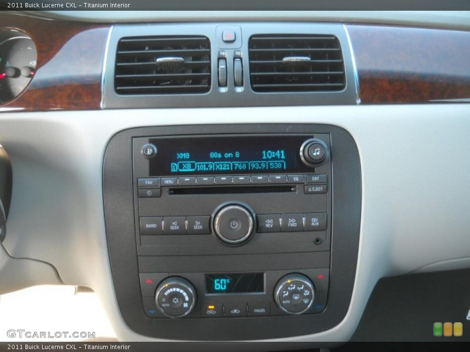 Titanium Interior Controls for the 2011 Buick Lucerne CXL #37972188