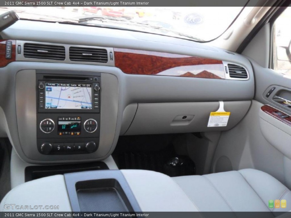 Dark Titanium/Light Titanium Interior Dashboard for the 2011 GMC Sierra 1500 SLT Crew Cab 4x4 #37972468