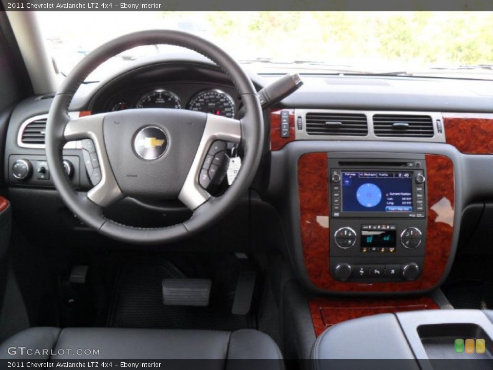 Ebony Interior Photo for the 2011 Chevrolet Avalanche LTZ 4x4 #37972892
