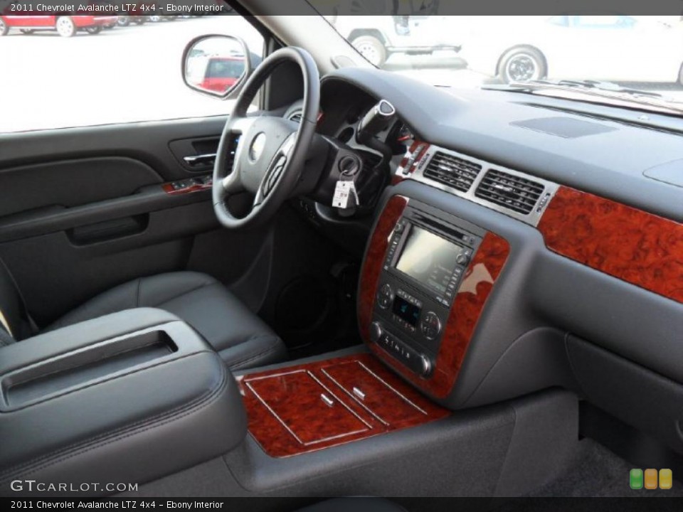 Ebony Interior Photo for the 2011 Chevrolet Avalanche LTZ 4x4 #37972972