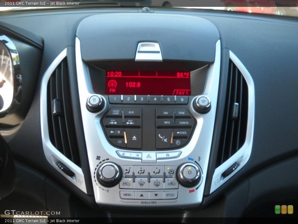 Jet Black Interior Controls for the 2011 GMC Terrain SLE #37973152
