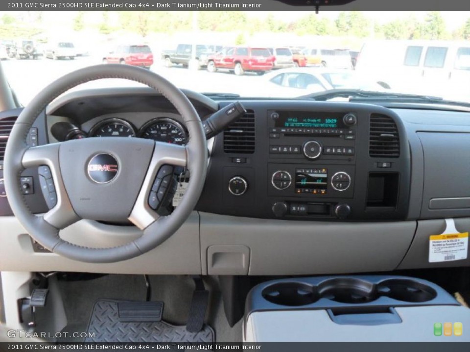 Dark Titanium/Light Titanium Interior Dashboard for the 2011 GMC Sierra 2500HD SLE Extended Cab 4x4 #37973672