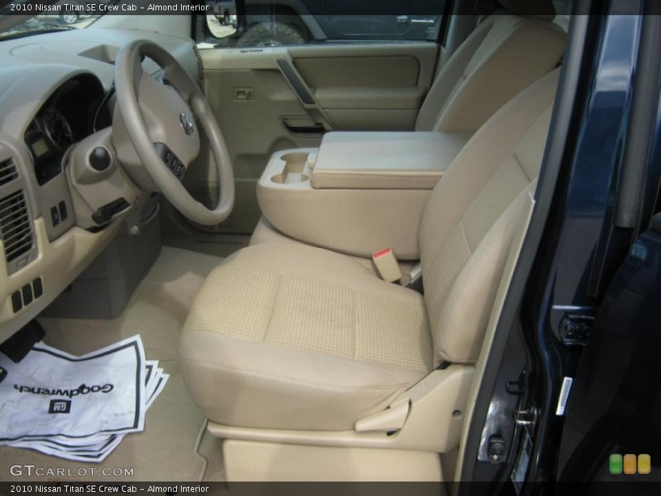 Almond Interior Photo for the 2010 Nissan Titan SE Crew Cab #37973776