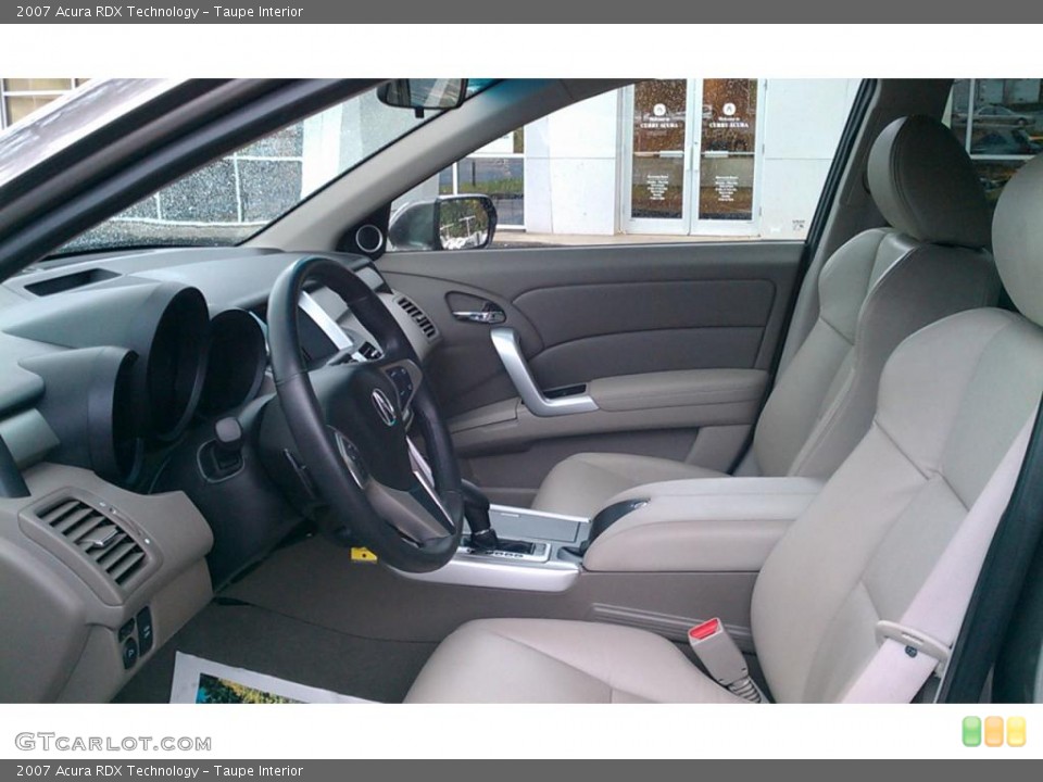 Taupe Interior Photo for the 2007 Acura RDX Technology #37974952