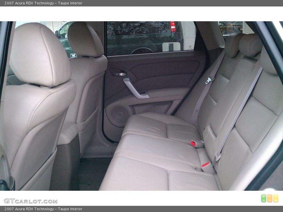 Taupe Interior Photo for the 2007 Acura RDX Technology #37975012