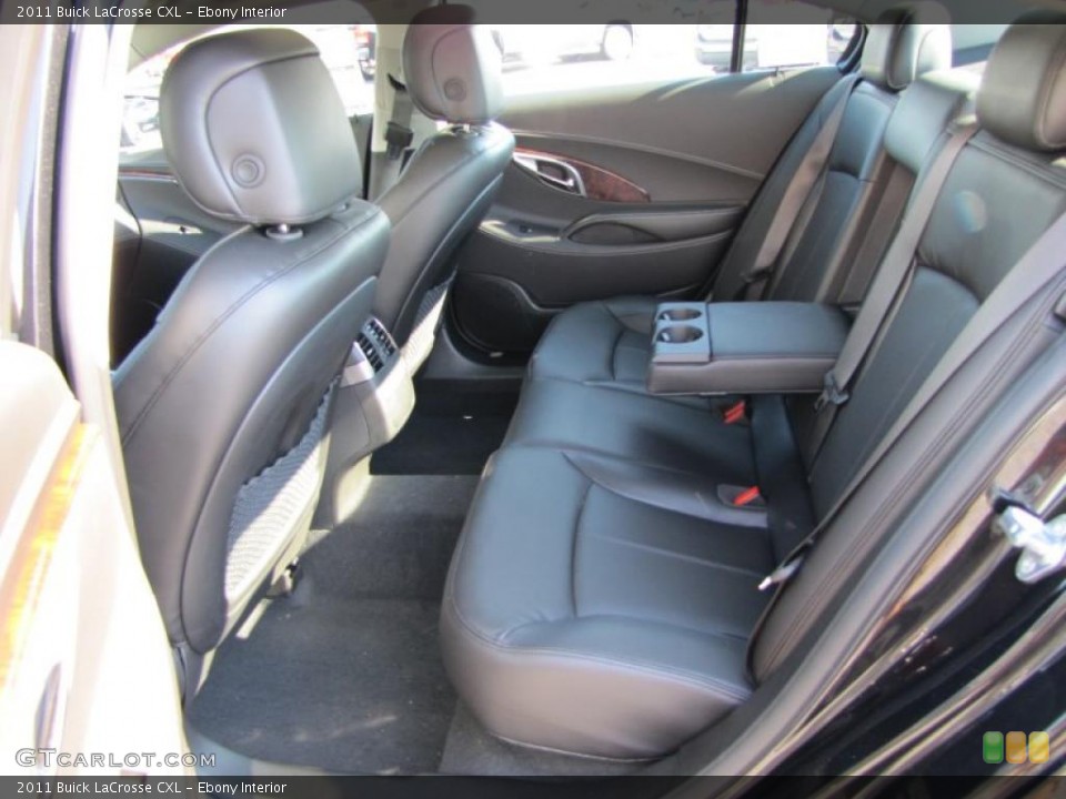 Ebony Interior Photo for the 2011 Buick LaCrosse CXL #37975372