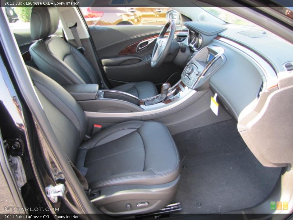 Ebony Interior Photo for the 2011 Buick LaCrosse CXL #37975396