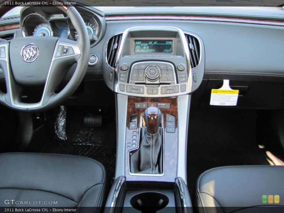 Ebony Interior Dashboard for the 2011 Buick LaCrosse CXL #37975412