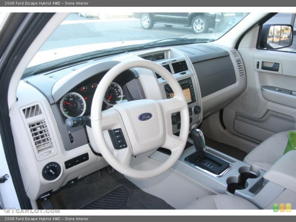 Stone Interior Photo for the 2008 Ford Escape Hybrid 4WD #37975716