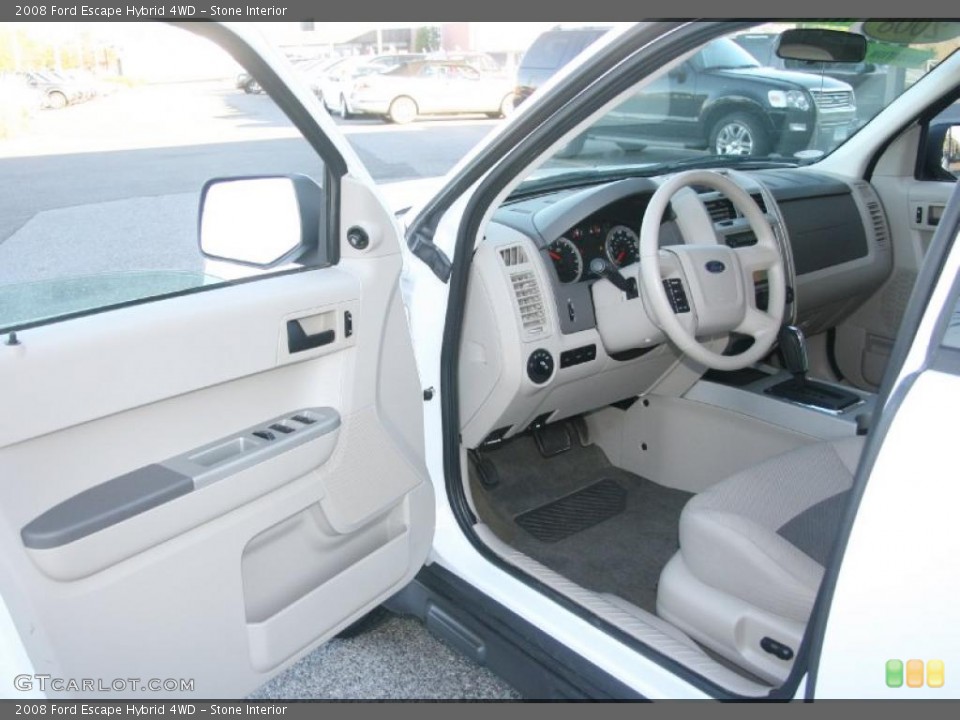 Stone Interior Photo for the 2008 Ford Escape Hybrid 4WD #37975760