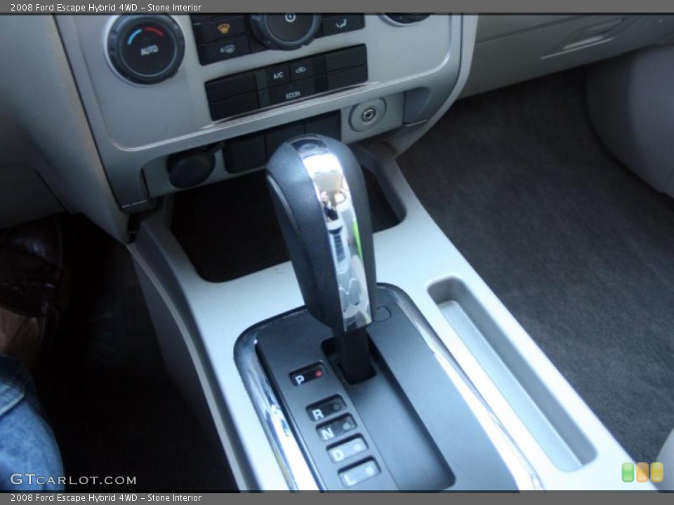 Stone Interior Transmission for the 2008 Ford Escape Hybrid 4WD #37975824