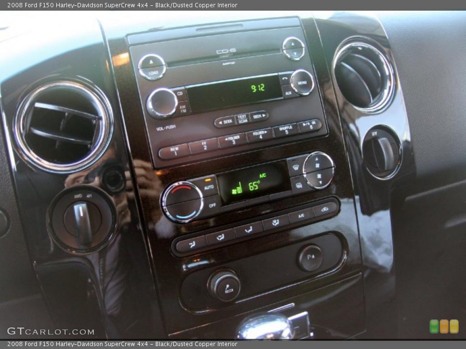 Black/Dusted Copper Interior Controls for the 2008 Ford F150 Harley-Davidson SuperCrew 4x4 #37976224
