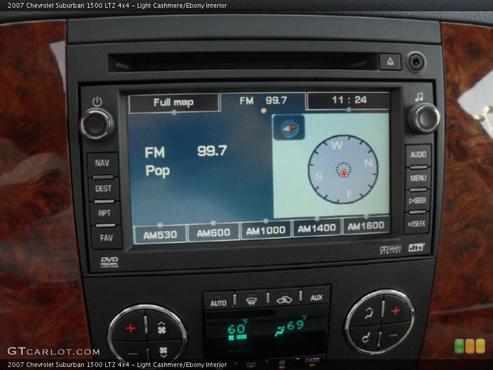 Light Cashmere/Ebony Interior Navigation for the 2007 Chevrolet Suburban 1500 LTZ 4x4 #37977320