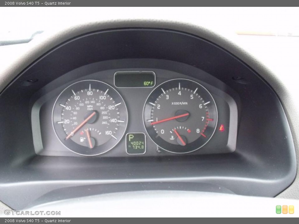 Quartz Interior Gauges for the 2008 Volvo S40 T5 #37978656