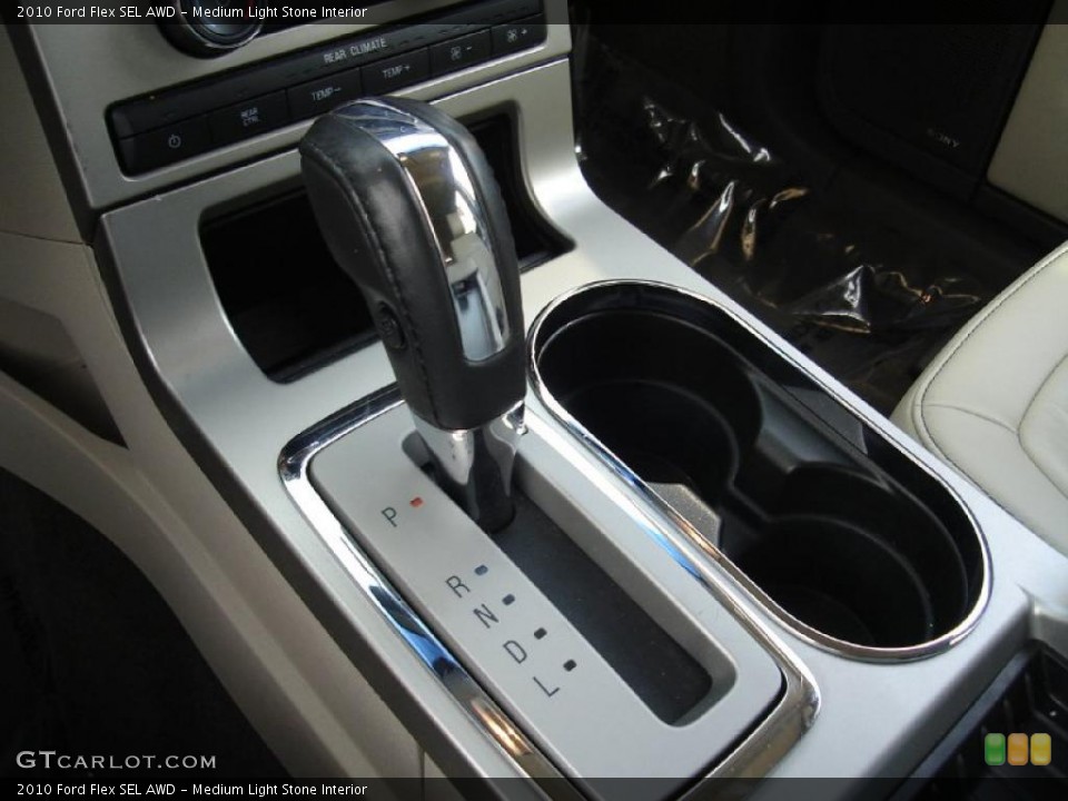 Medium Light Stone Interior Transmission for the 2010 Ford Flex SEL AWD #37979800