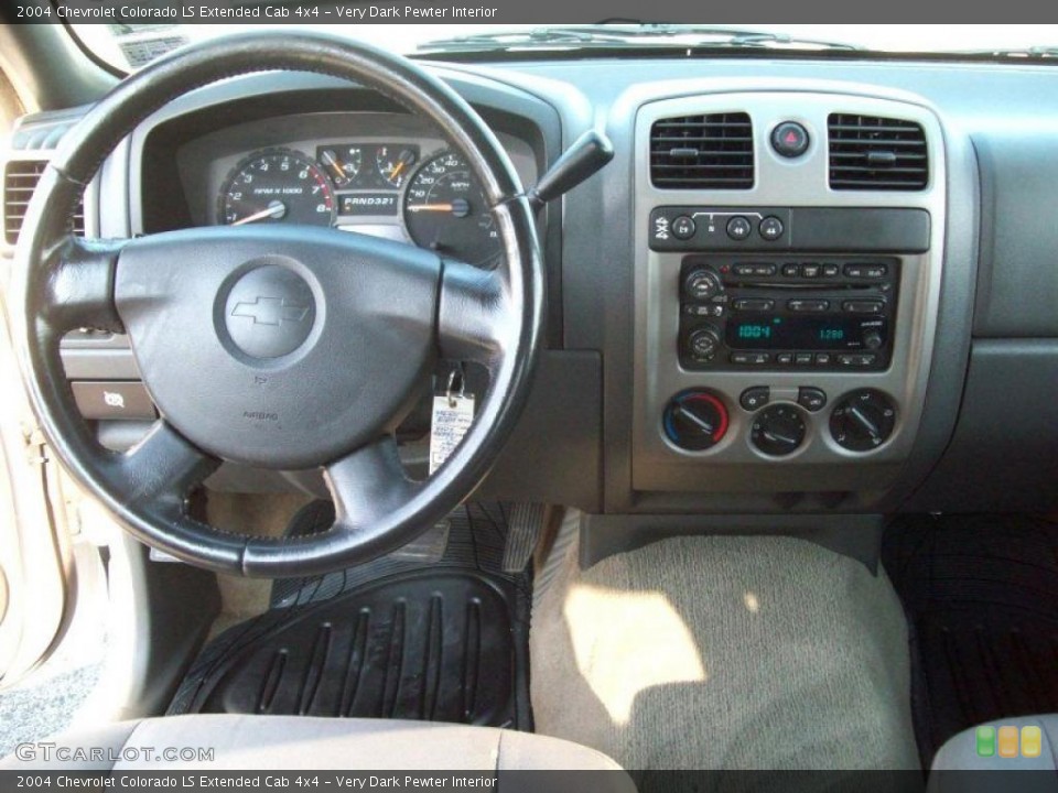 Very Dark Pewter Interior Dashboard for the 2004 Chevrolet Colorado LS Extended Cab 4x4 #37981128