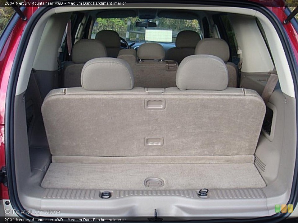 Medium Dark Parchment Interior Trunk for the 2004 Mercury Mountaineer AWD #37984380