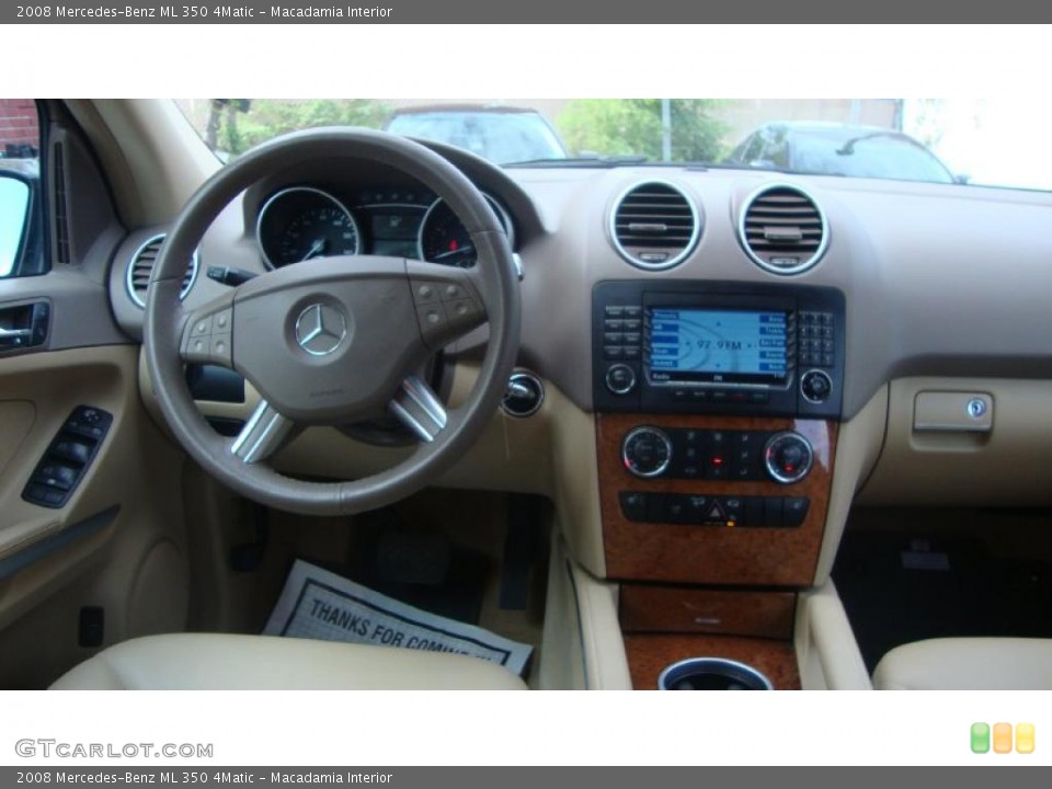 Macadamia Interior Dashboard for the 2008 Mercedes-Benz ML 350 4Matic #37985120