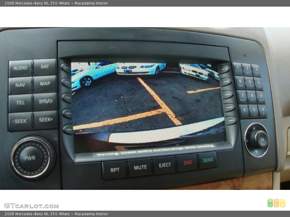 Macadamia Interior Controls for the 2008 Mercedes-Benz ML 350 4Matic #37985284