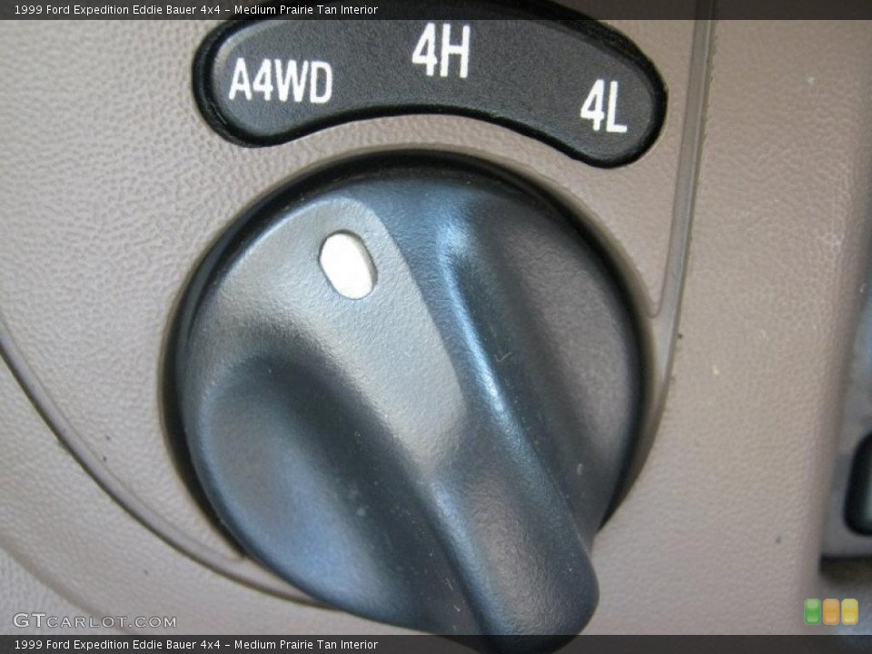 Medium Prairie Tan Interior Controls for the 1999 Ford Expedition Eddie Bauer 4x4 #37985764