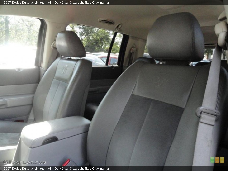 Dark Slate Gray/Light Slate Gray Interior Photo for the 2007 Dodge Durango Limited 4x4 #37987309