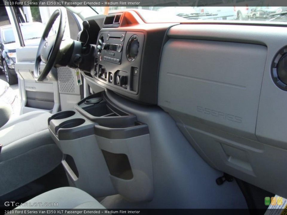 Medium Flint Interior Photo for the 2010 Ford E Series Van E350 XLT Passenger Extended #37987469